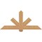 Ekena Millwork Kennewick Timber Gable Bracket, Western Red Cedar, 60"W x 27"H x 5 1/2"D x 5 1/2"F, 11/12 Pitch GBW060X27X0606KEN00SWR - alternate 1
